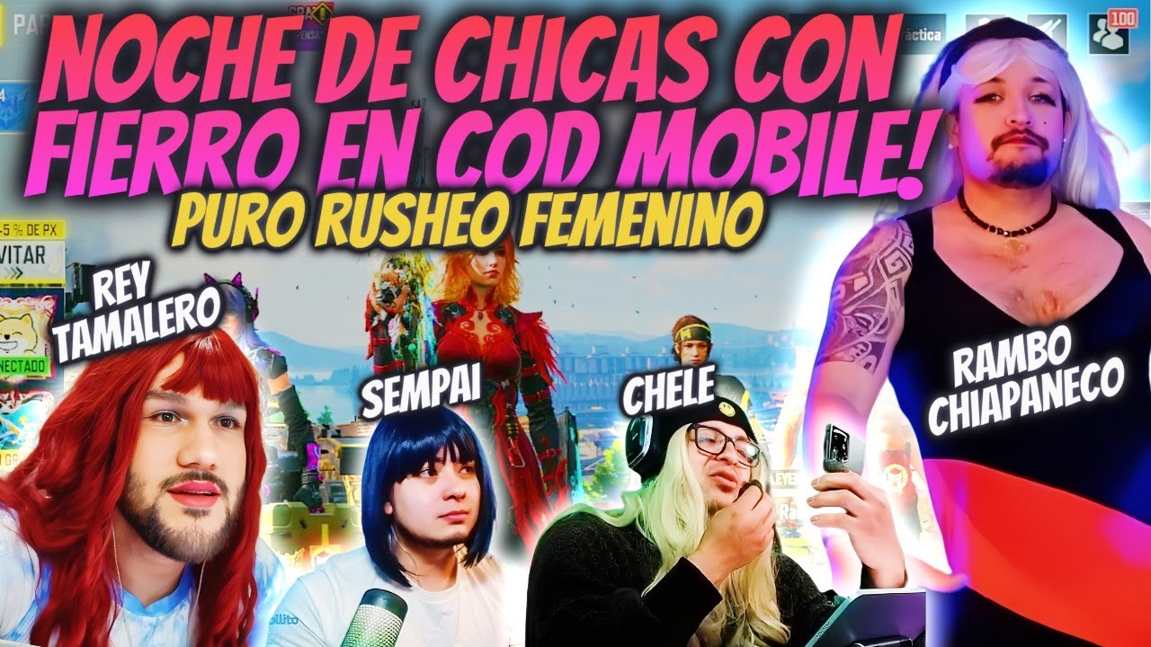 NOCHE DE CHICAS CON FIERRO - CALL OF DUTY MOBILE