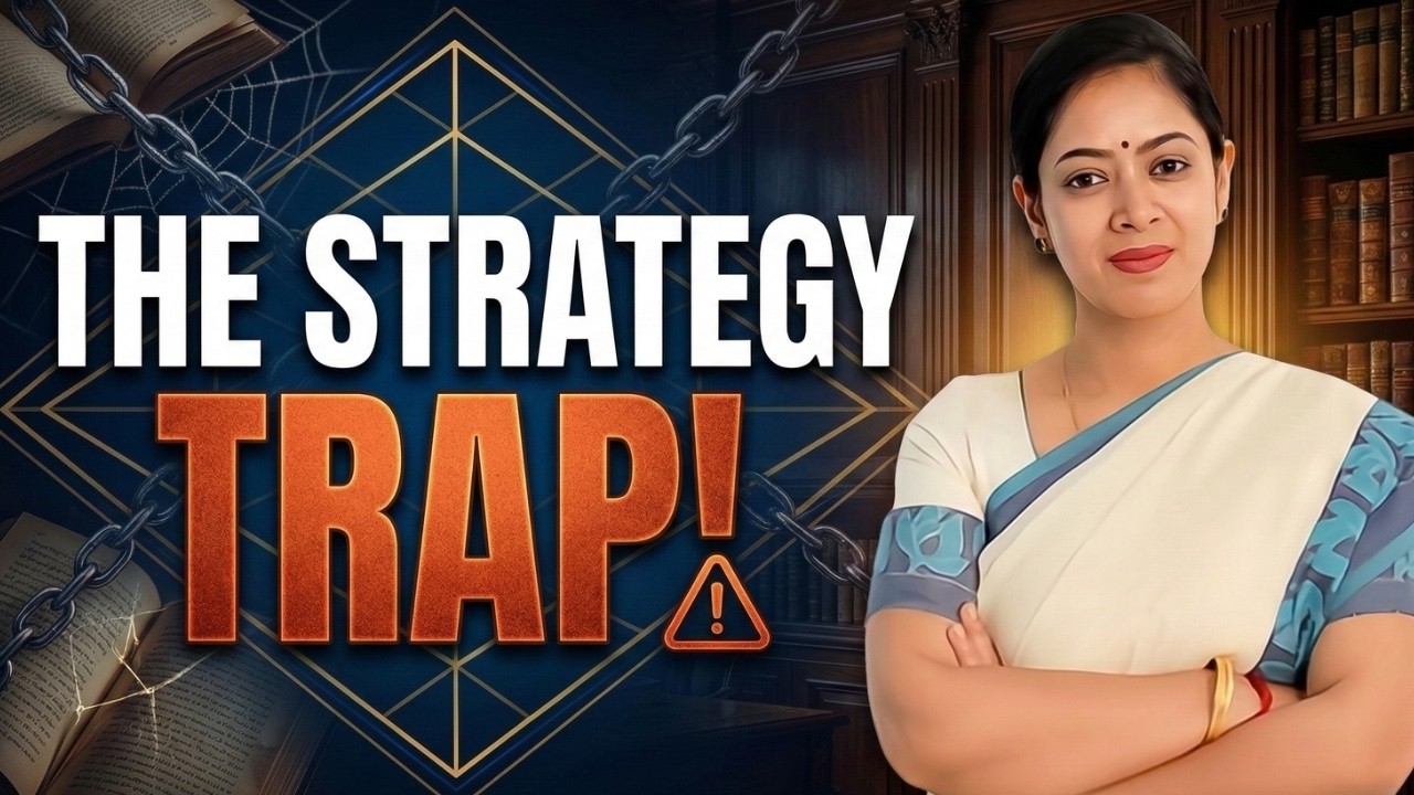 Stop Watching UPSC Strategy Videos! 🚨 | Biggest Mistake in UPSC Prep | Dr Tanu Jain @Tathastuics