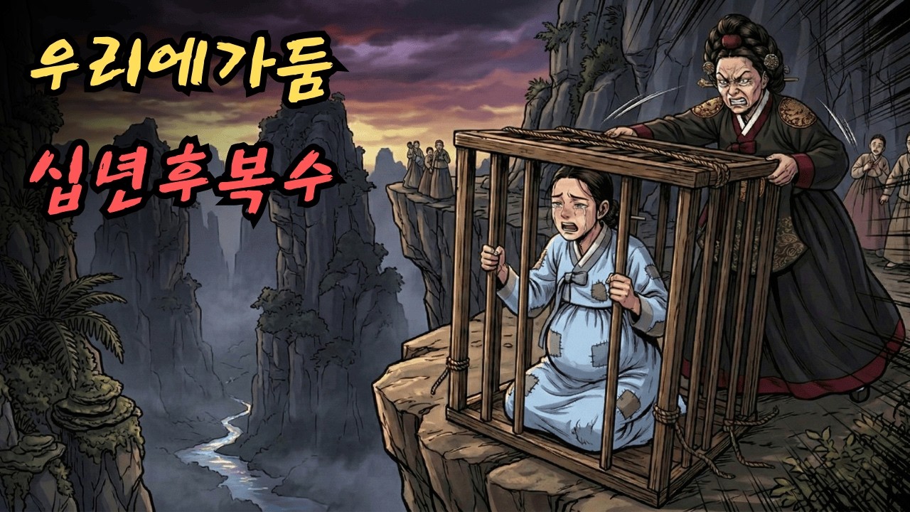 시어머니는 며느리를 우리에 가두고 강에 던져버렸다. 10년 후, 며느리는 복수하기 위해 돌아왔다. |민담 |전설 |설화 |옛날이야기 |오디오북