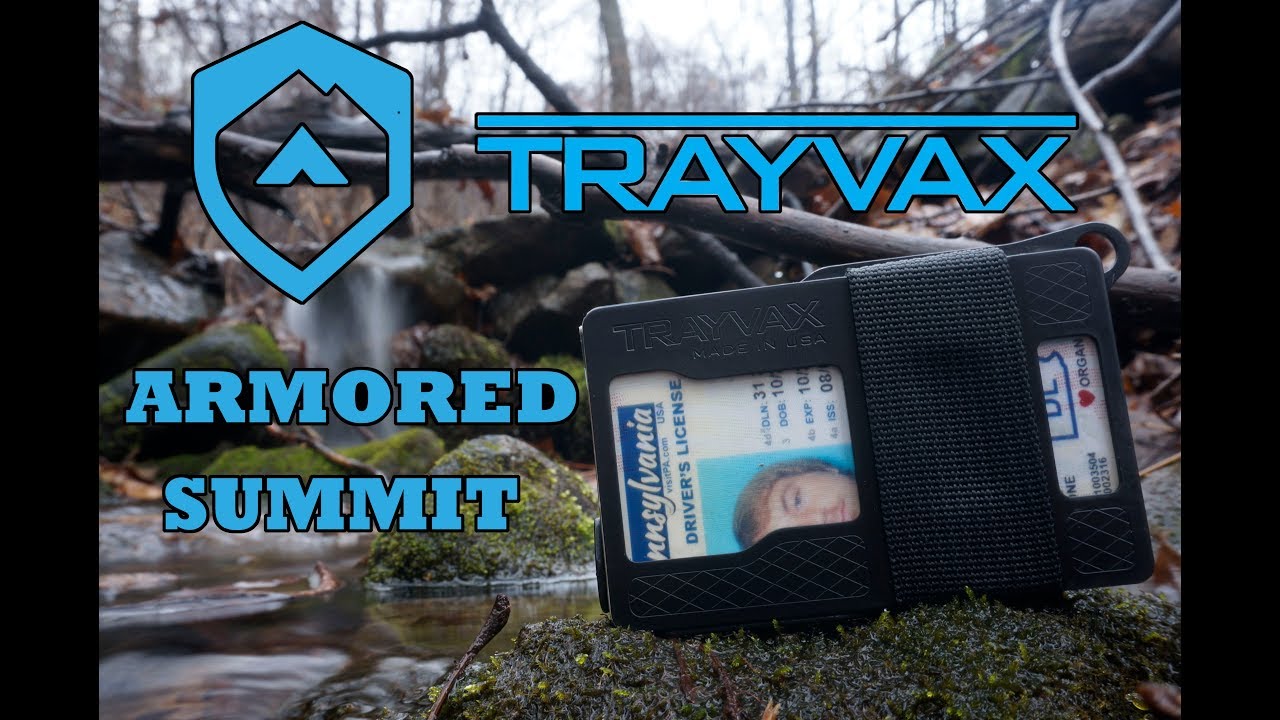 GET RID of your TRIFOLD WALLET // Trayvax Armored Summit