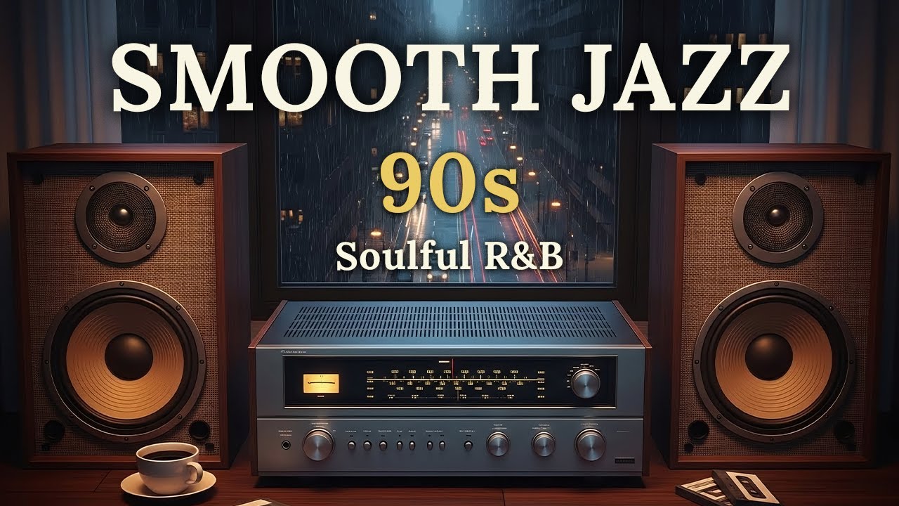 Smooth Jazz & Soulful R&B 90s ✨ Gentle Instrumentals for Easy Listening, Stress Relief & Relax
