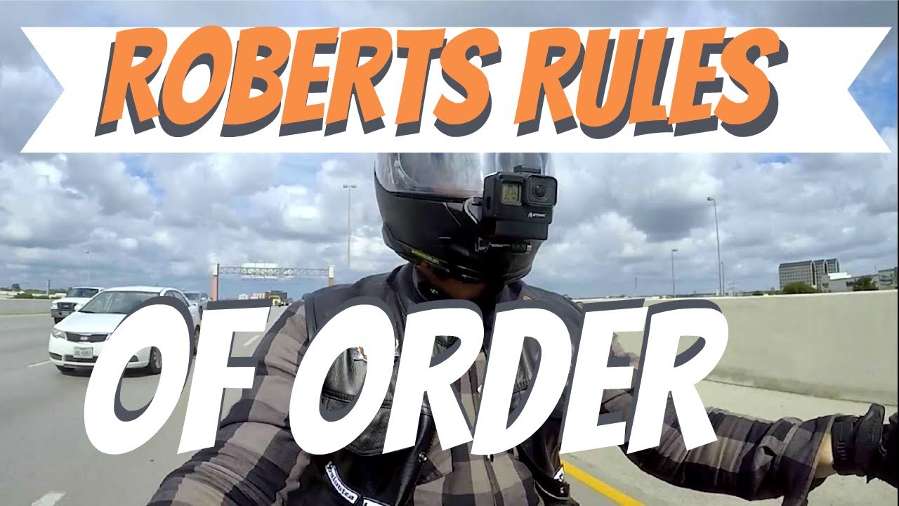 How Motorcycle Clubs Conduct a Meeting | Robert's Rules Of Order