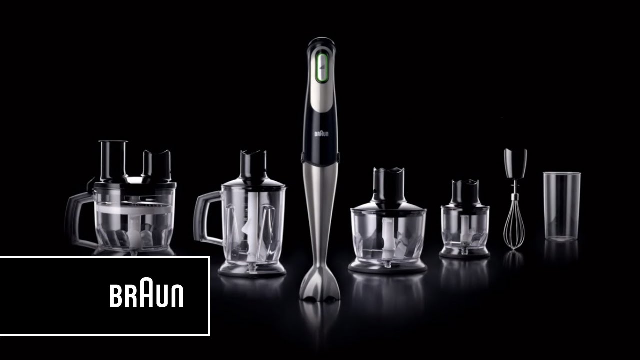 Braun Multiquick 7 Hand Blender- One squeeze.  All speeds | Introduction Long Version
