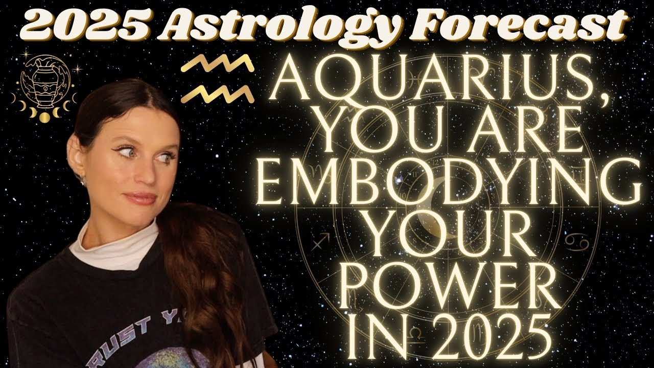 AQUARIUS 2025 HOROSCOPE ♒ This Year is Your MASSIVE METAMORPHOSIS! Rebelling, creating & learning!