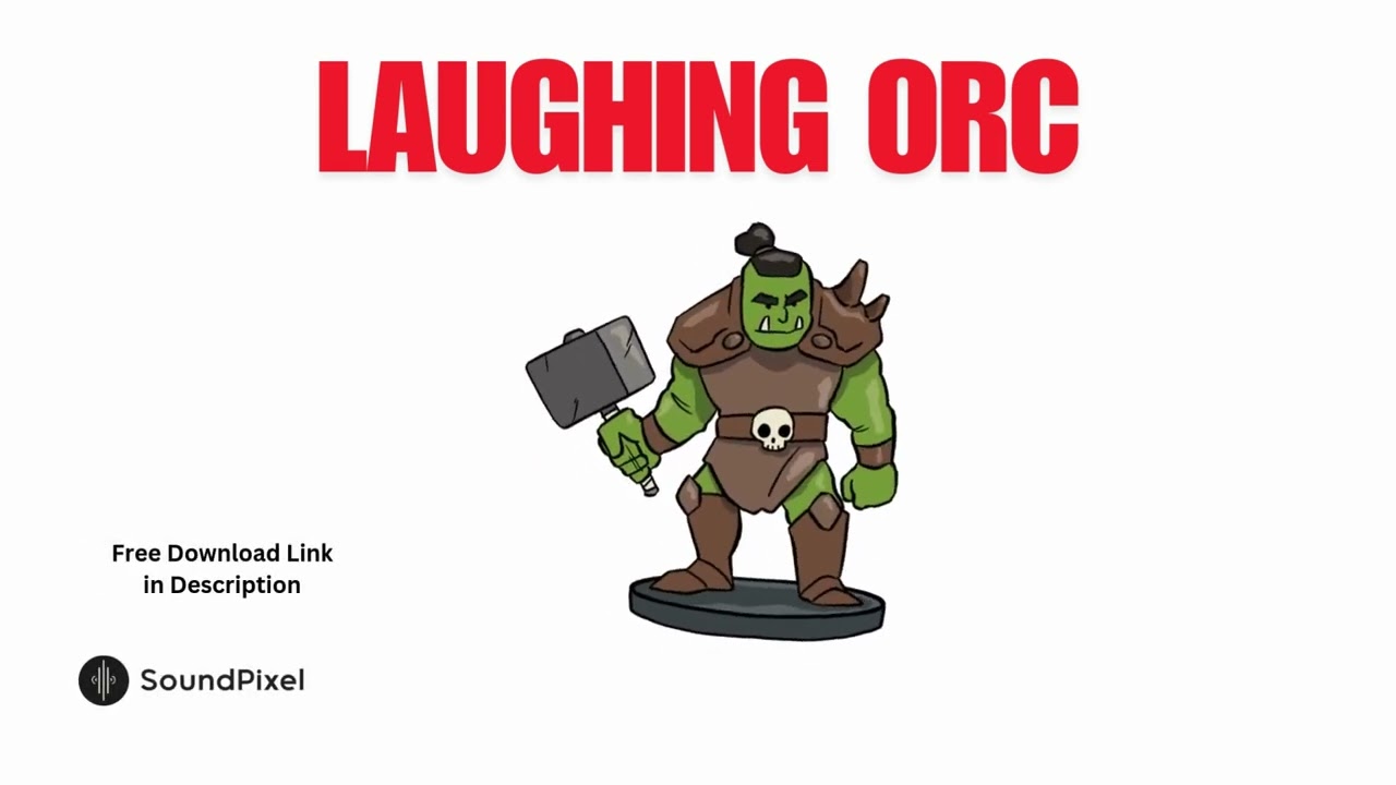 Laughing Orc Fantasy Sound Effect | Free Download Copyright Free