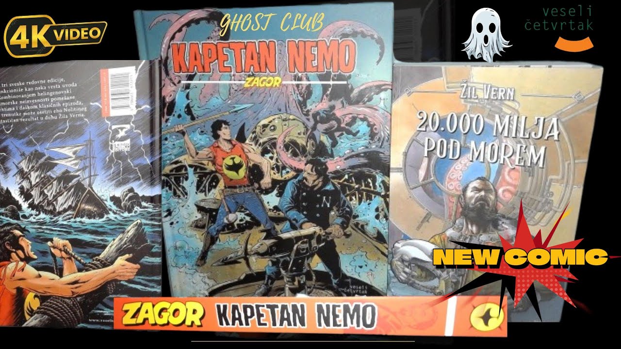 🔥ZAGOR I KAPETAN NEMO – LEGENDARNI SUKOB TITANA U DUBINAMA OKEANA!