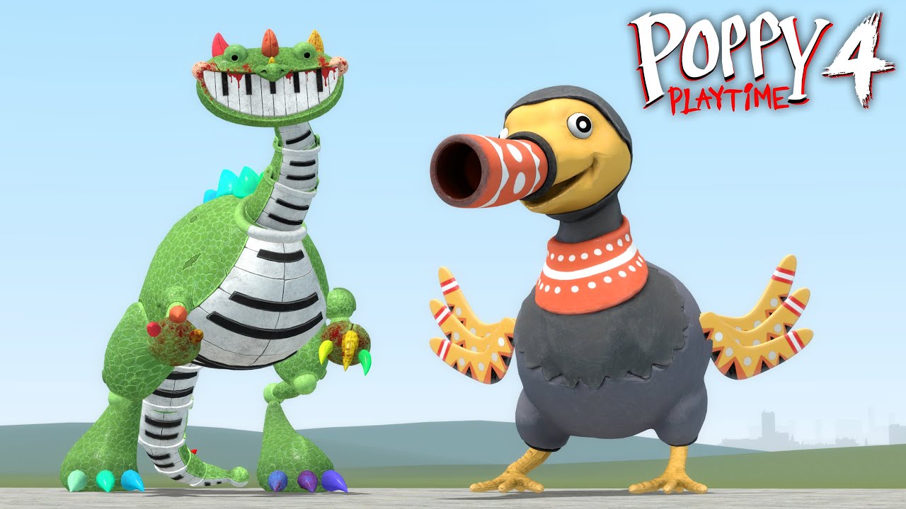 NEW DIDGERIDODO POPPY PLAYTIME 5 MEETS DINO TOY PIANOSAURUS FAMILY in Garry's Mod
