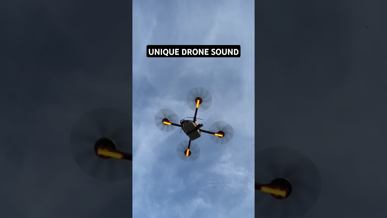 unique drone sound #drone #fpv #diy #fpvdrone #rc #quadmovr