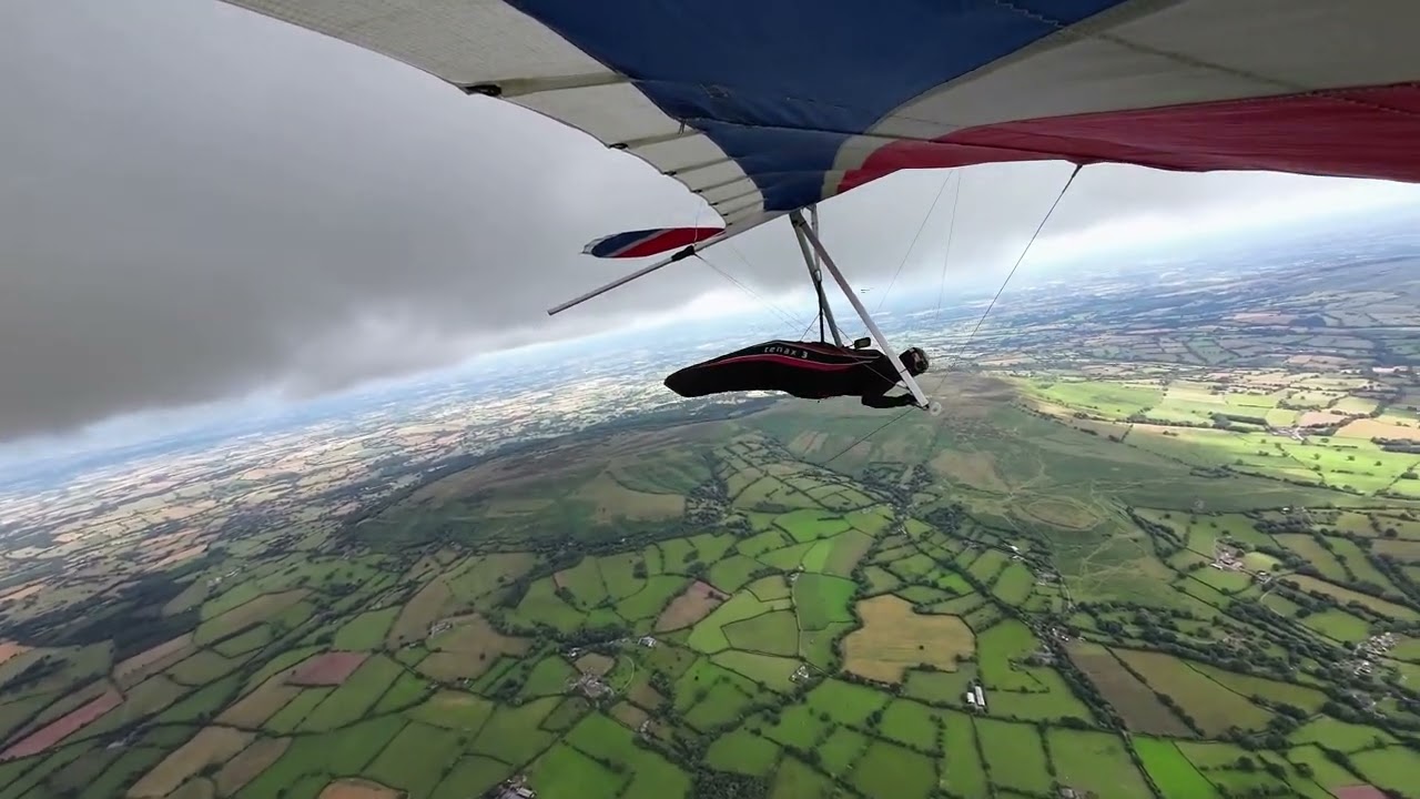 Hang Gliding From LongMynd, Shropshire, 5th of July 2023