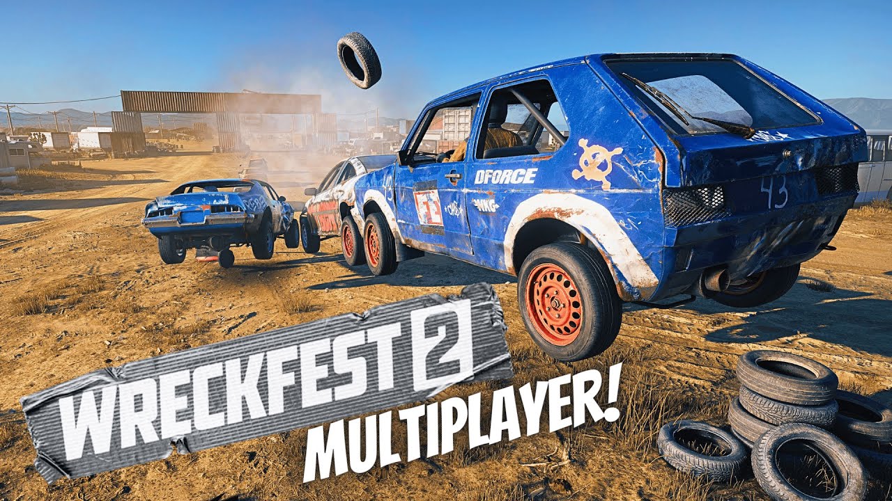 WRECKFEST 2 ONLINE MADNESS!!! part 2