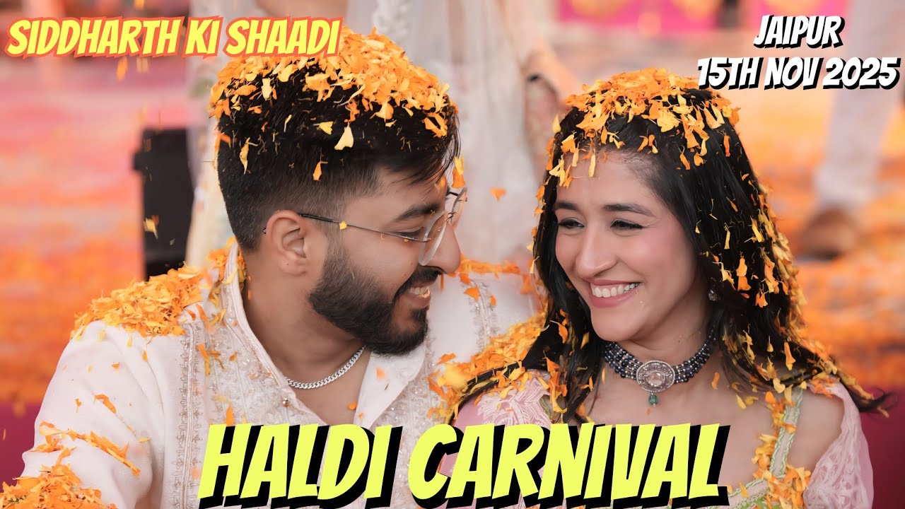 Haldi Carnival, Jaipur, 15 November 2025