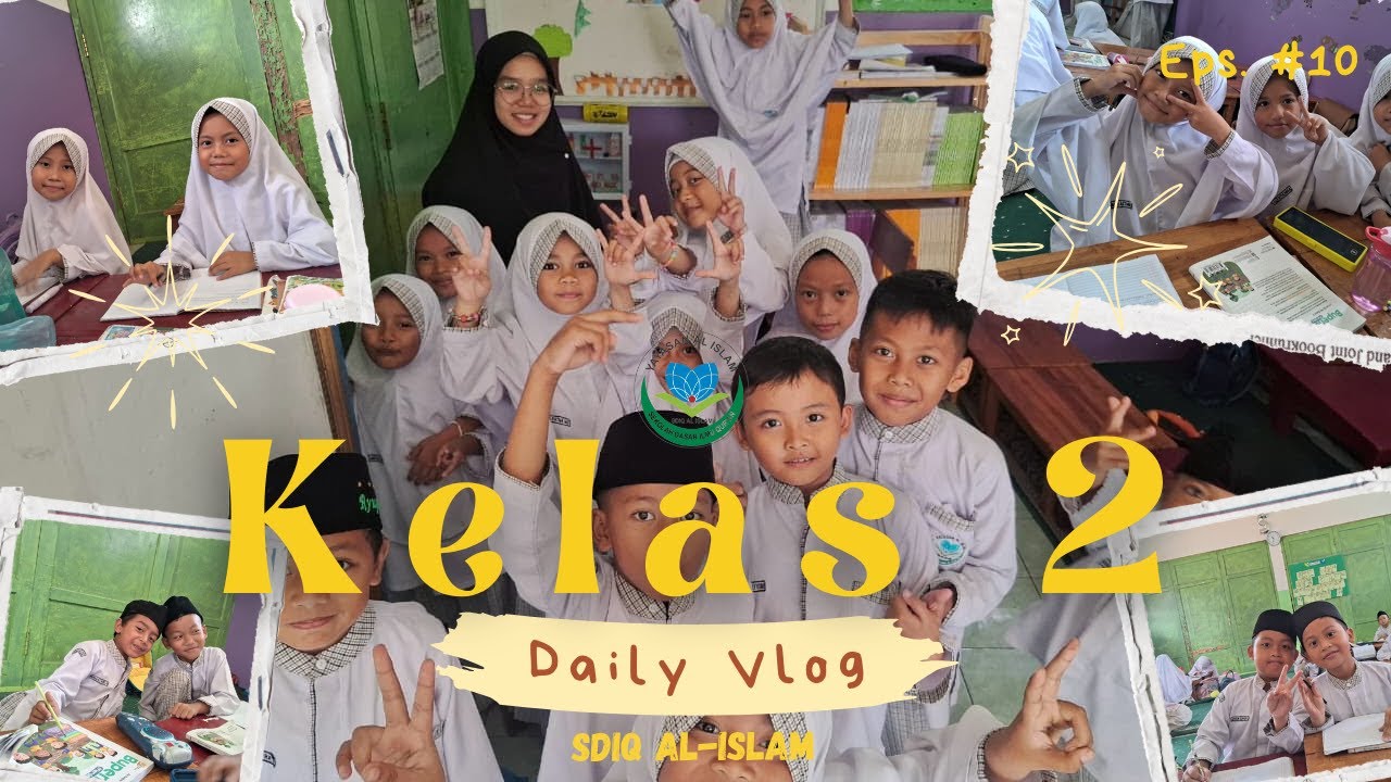 SERUNYA KEGIATAN DI KELAS 2! 😍 Belajar, Main, dan Tertawa Bareng di SDIQ Al-Islam! | #vlog