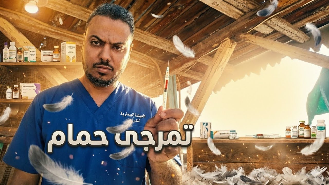 حمامه ضاعت🤷🏻رش وحقن وعلاج 🤦🏻💥 فيديو عجيب🌡️💉 وركز ف الاخر حصل ايه☝🏼#pigeon 