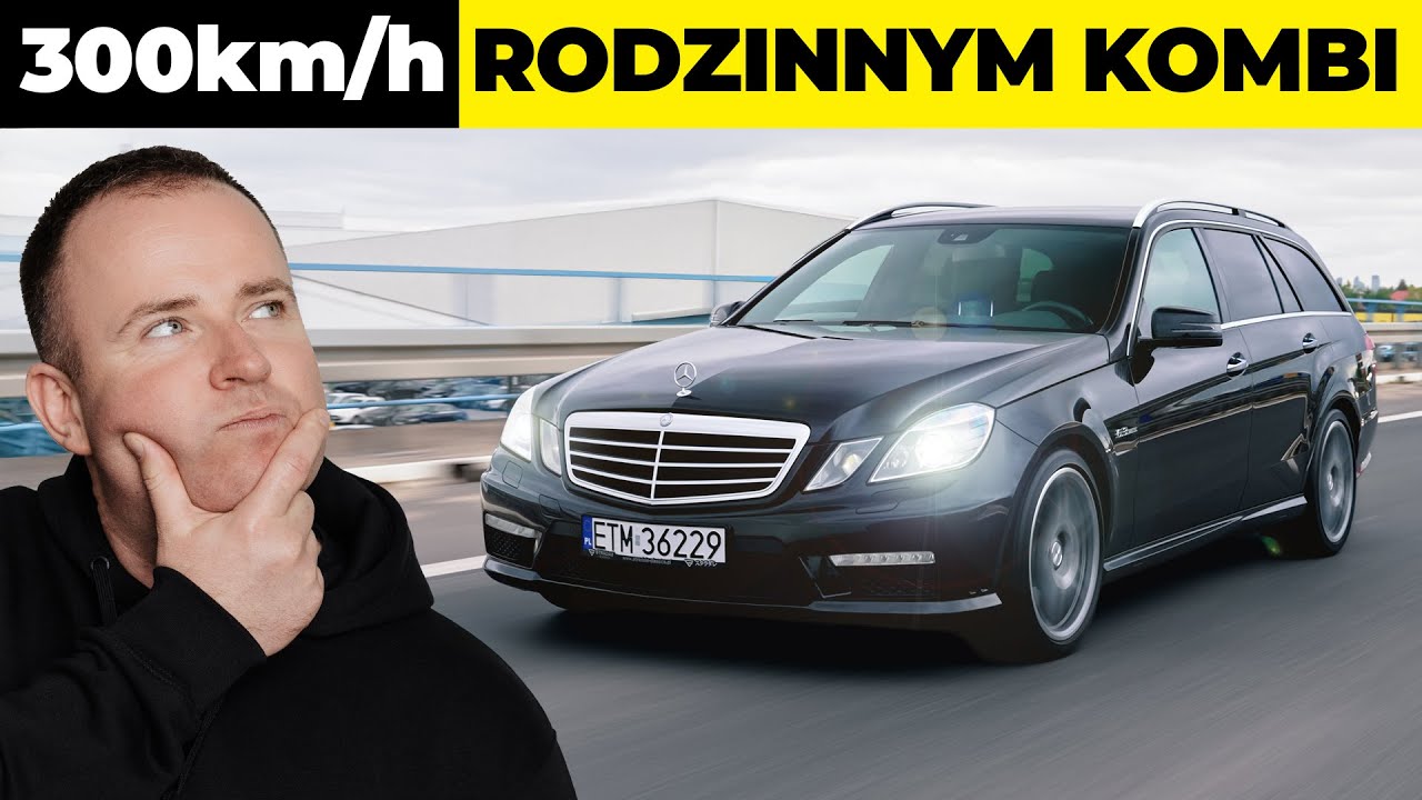 (NIE)ZWYKŁE rodzinne kombi! Mercedes-Benz E 63 AMG