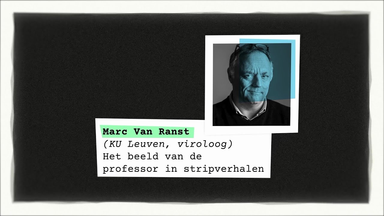 De Spreekbeurt: Marc Van Ranst (Het beeld van de professor in stripverhalen)