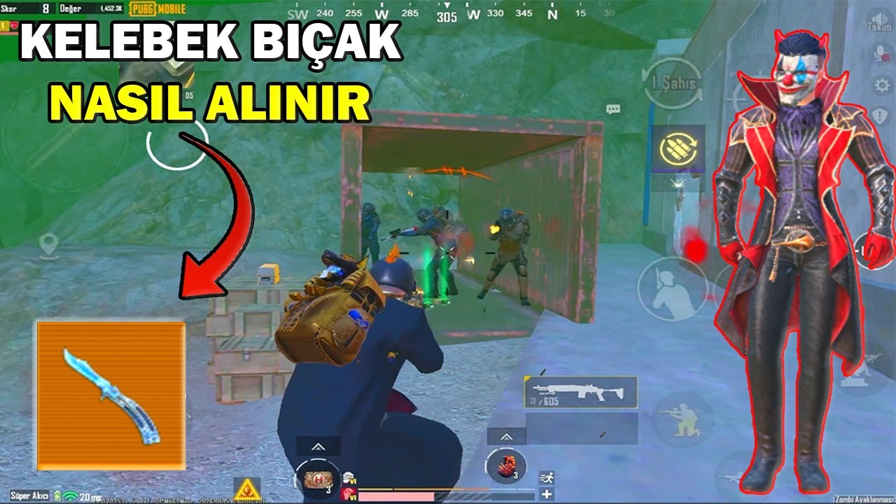 KELEBEK BIÇAK BUZUL YARGICI NASIL ALINIR | PUBG MOBILE