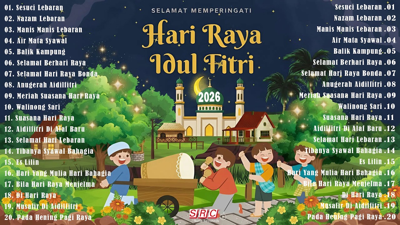 Selamat Hari Raya Aidilfitri 2026 | Lagu Raya Terbaik Sepanjang Zaman | Balik Kampung Penuh Makna