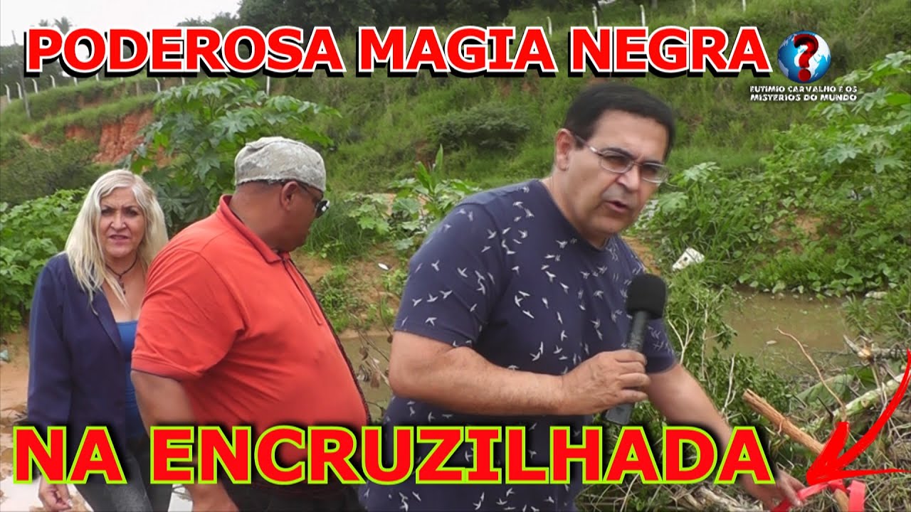 PODEROSO DESFECHO DE MAGIA NEGRA ENCONTRADA NA ENCRUZILHADA