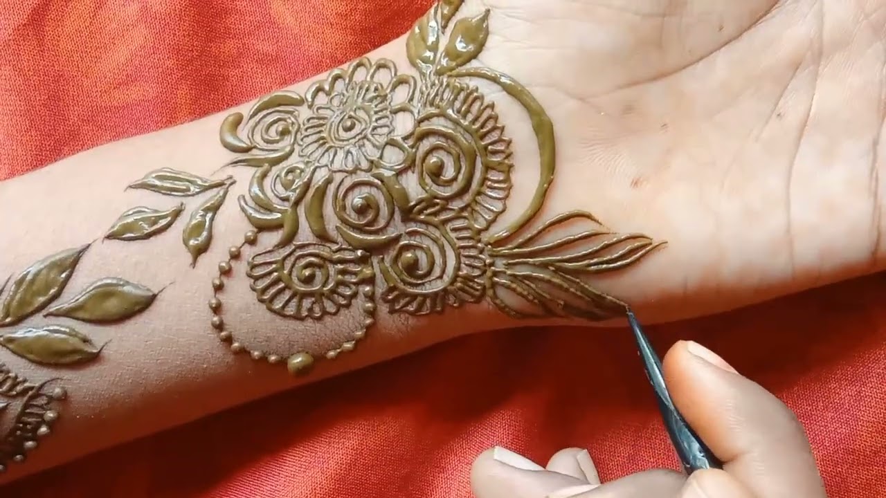 #trending #mehndi #mehndidesign Arabic