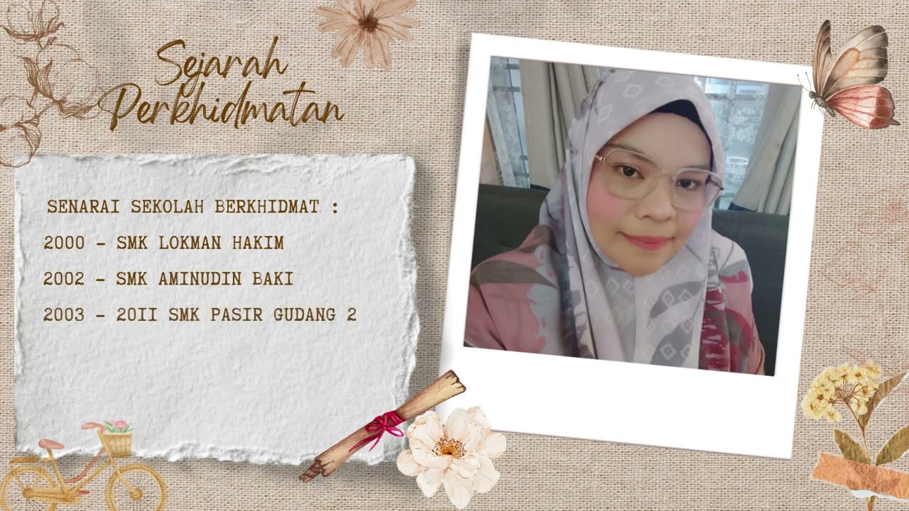 Montaj Majlis Perpisahan Puan Jamilah Ali