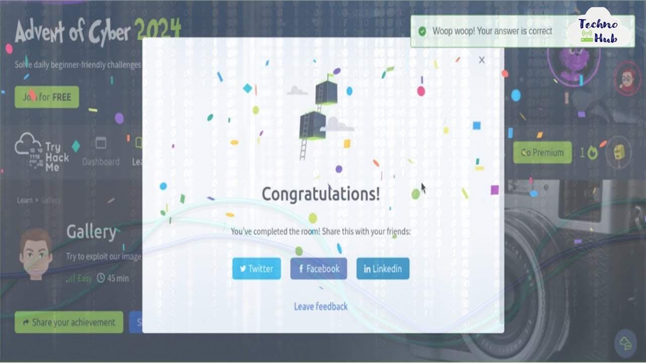 حل ماشين #gallery  من موقع Try Hack Me #tryhackme #boot2root