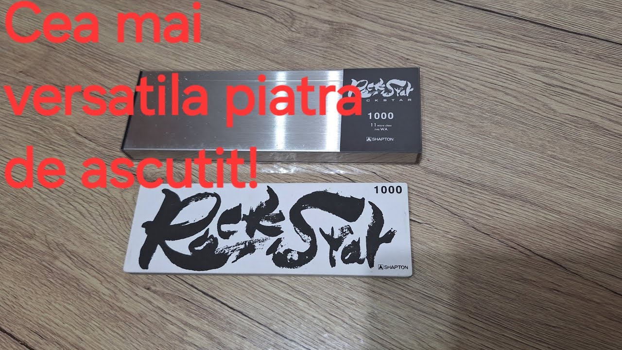 Shapton Rockstar #1000 - Bravo Shapton, cea mai spectaculoasa linie!