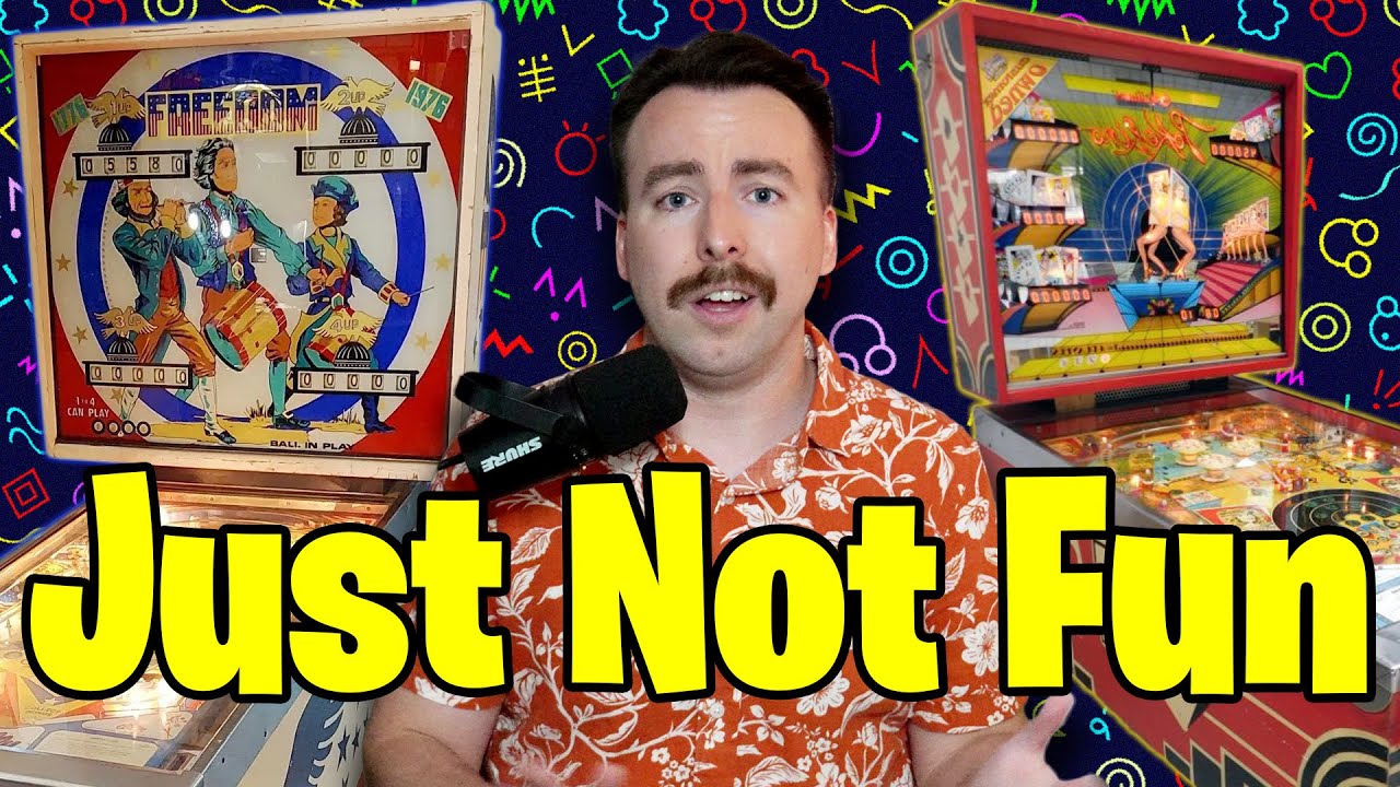 The 10 Worst Pinball Machines of the 1970s