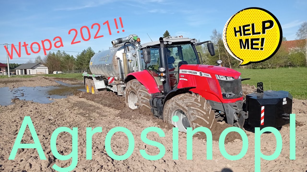 Mega wtopa 2021!!!🚜 Massey fergusson w akcji/💥Nowy nabytek  Joskin w akcji!💥/ Rozlewanie gnojowicy 🌱