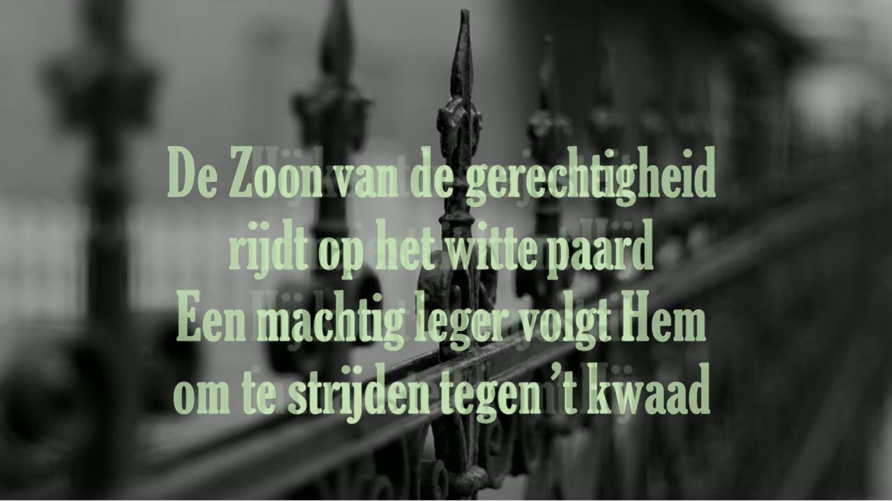 Opwekking met tekst 499 Hij komt in majesteit