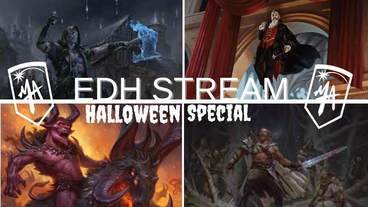 Halloween EDH Gameplay Special - Wilhelt | Strefan | Tovolar | Zurzoth