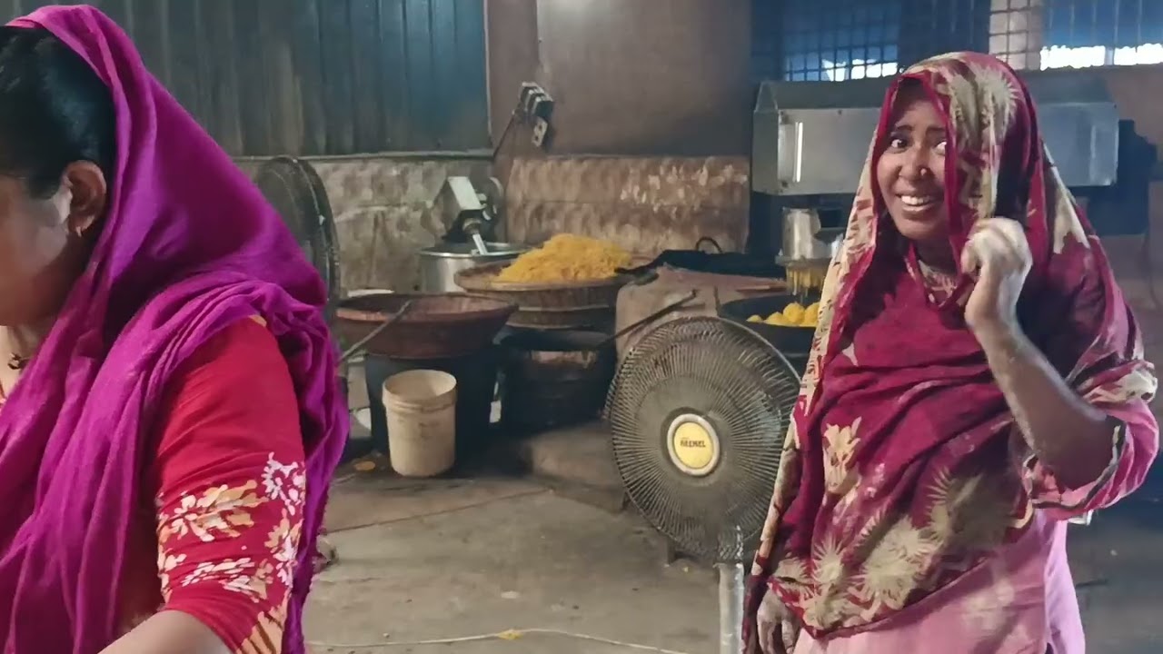 চানাচুর তৈরির প্রক্রিয়া 