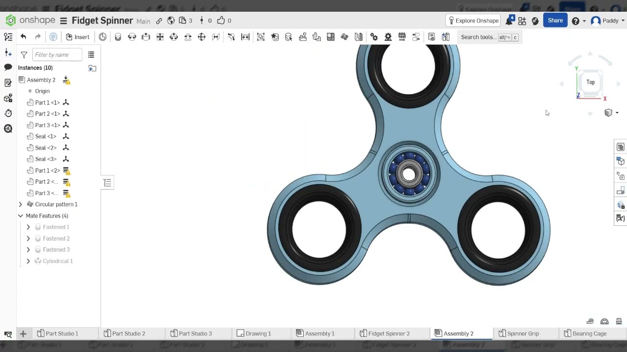 Make Your Own FIDGET SPINNER - Part 6