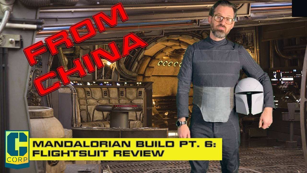 Mandalorian Cosplay Build #6: Flightsuit Review!