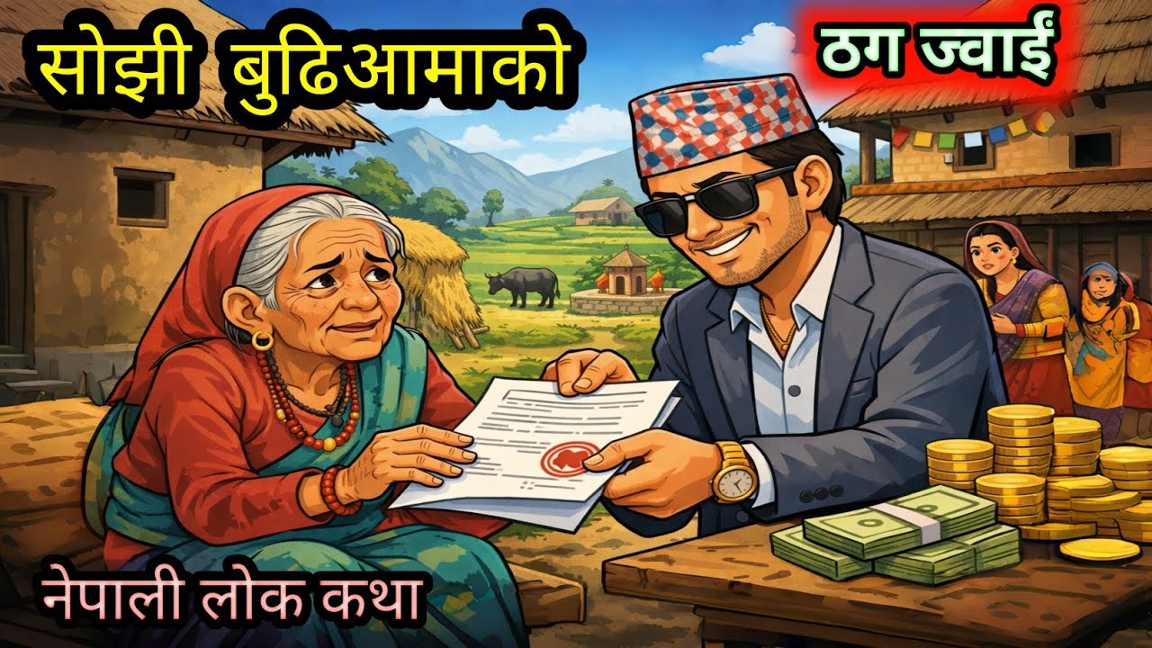 💔 आफ्नै ज्वाइँबाट धोका! 😭 सोझी बुढी आमाको आँसु झार्ने कथा | Bharosa Ko Mulya | Nepali Lok Katha