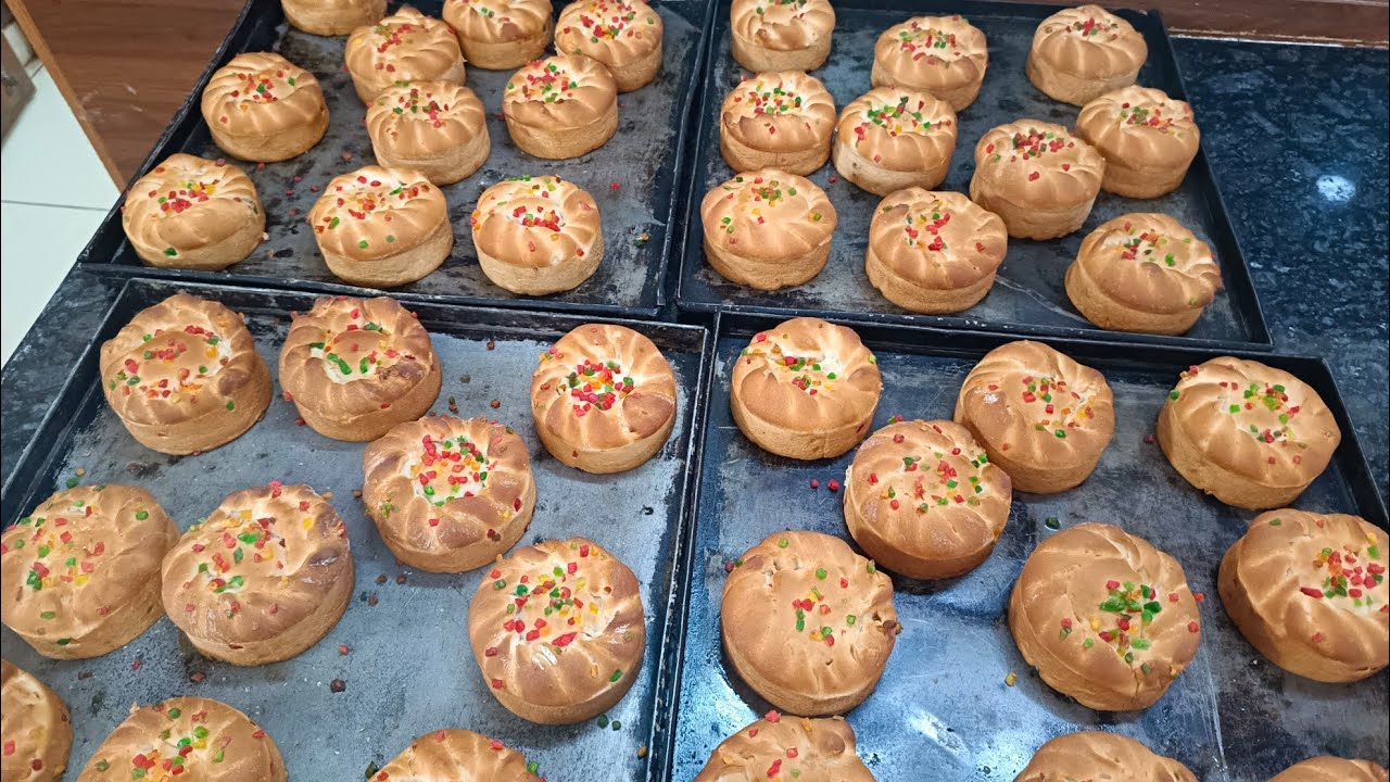 Coconut bun making #coconut #bun #viral 