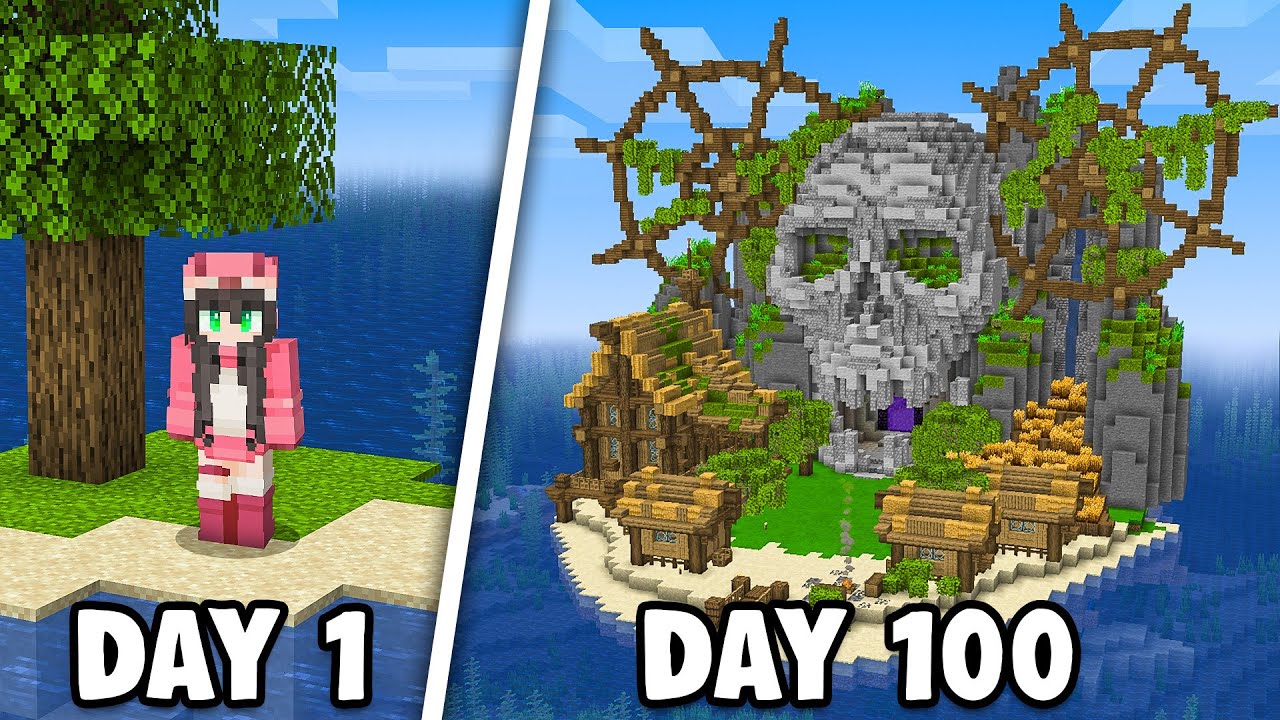 I Survived 100 Days on a Deserted Island...