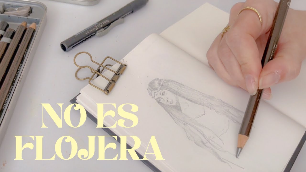 Si en enero te sientes desmotivado, esto es para ti | Sketching Time-Lapse