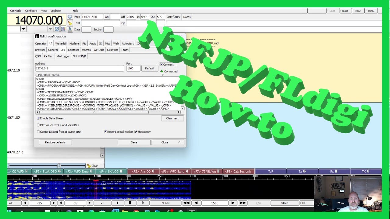 N3FJP and FLdigi: easy WFD logging for digital modes.