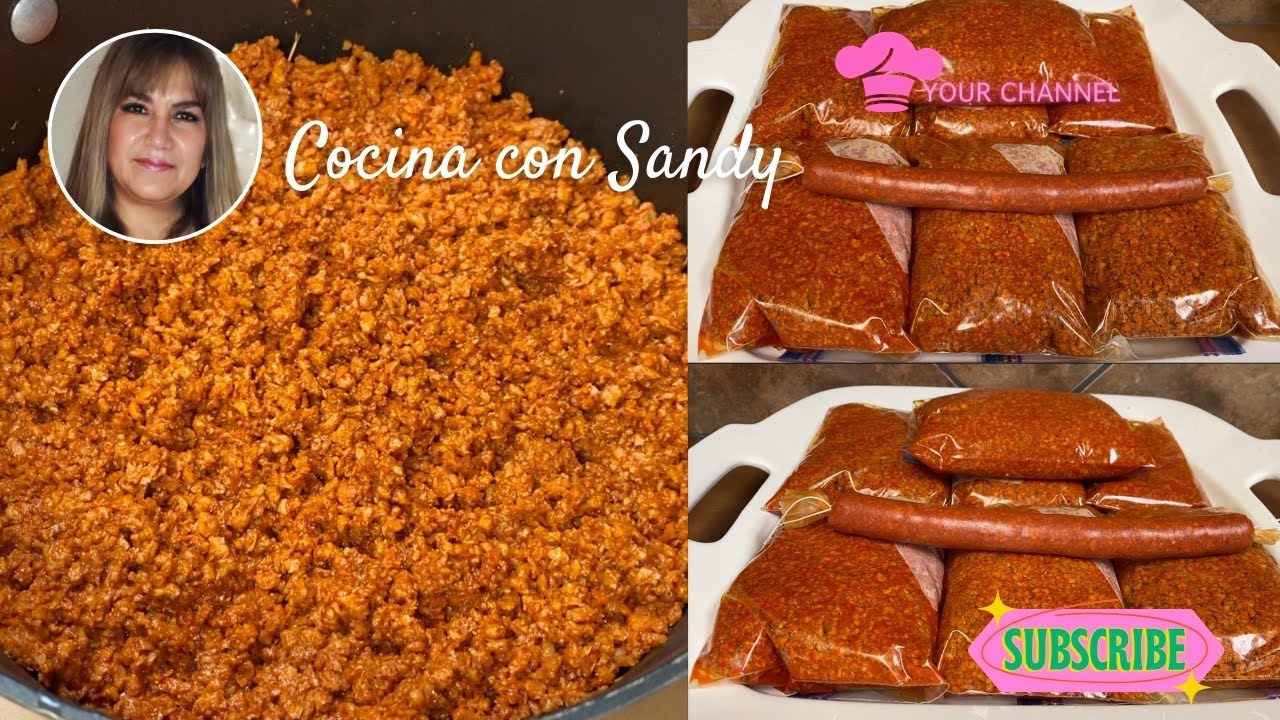 Chorizo de Soya Fácil de preparar Super Delicioso paso a paso