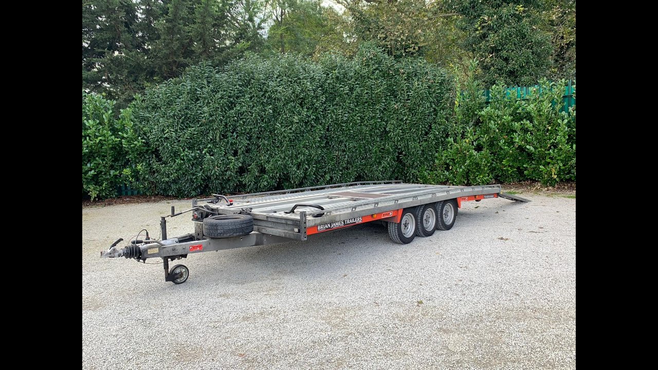BRIAN JAMES TRAILER T6 TRNSPORTER TILT BED TRAILER T6 TRAILER