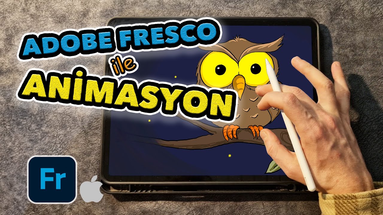 IPAD ADOBE FRESCO ile ANİMASYON YAPMA! | Make animation with Adobe Fresco!