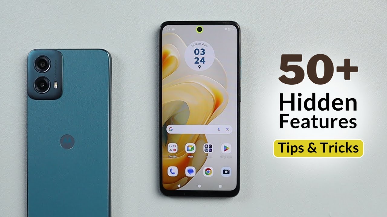 Moto G34 5G Tips and Tricks || Moto G34 5G Top 50+ Hidden Features