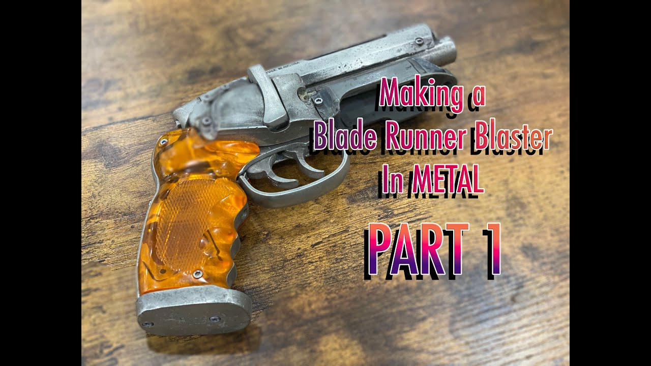Making a Blade Runner Blaster Prop In METAL  Part 1