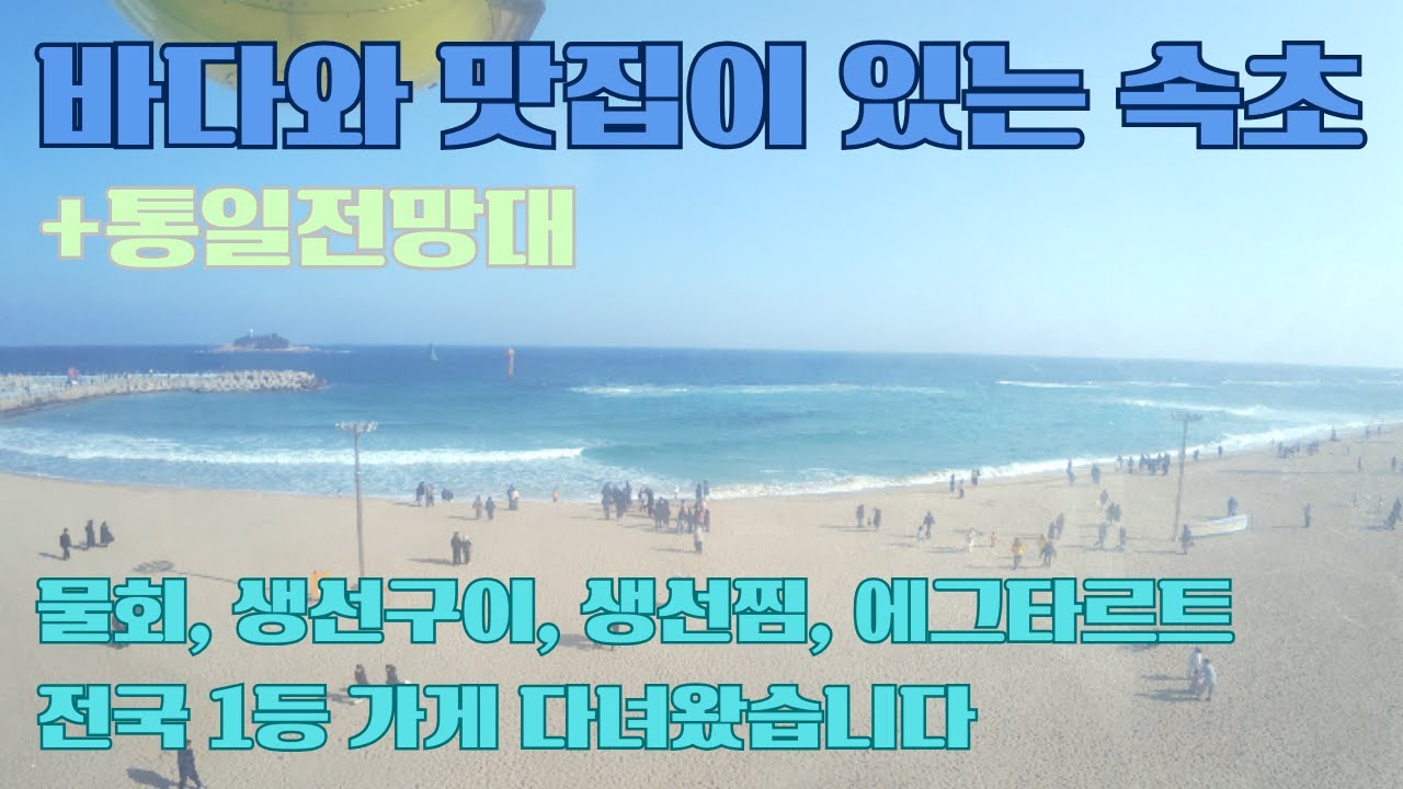 속초 맛집 탐방 + 고성 통일전망대