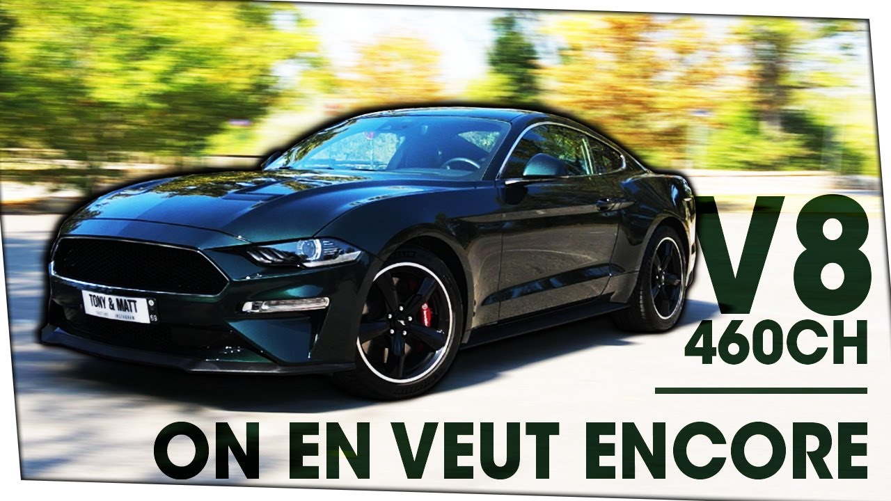 😲 LE MONSTRE, V8 ATMO 460CH 🔥 MUSTANG BULLITT 2020 🐎