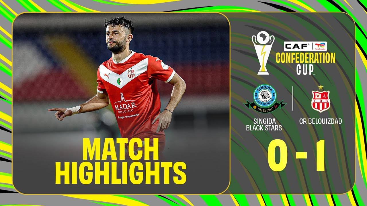 HIGHLIGHTS | Singida Black Stars 🆚 CR Belouizdad  | Matchday 5 | 2025-26 #TotalEnergiesCAFCC