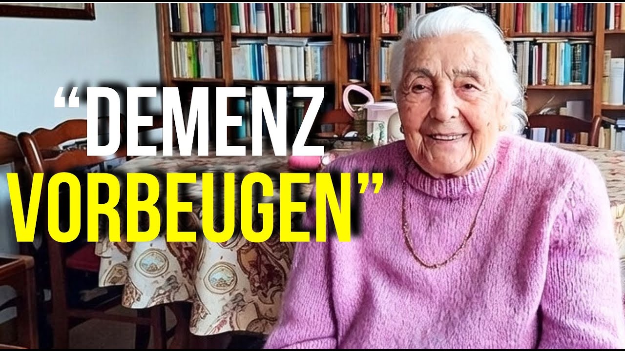 Ich bin 109 Jahre alt... So vermeiden Sie Demenz