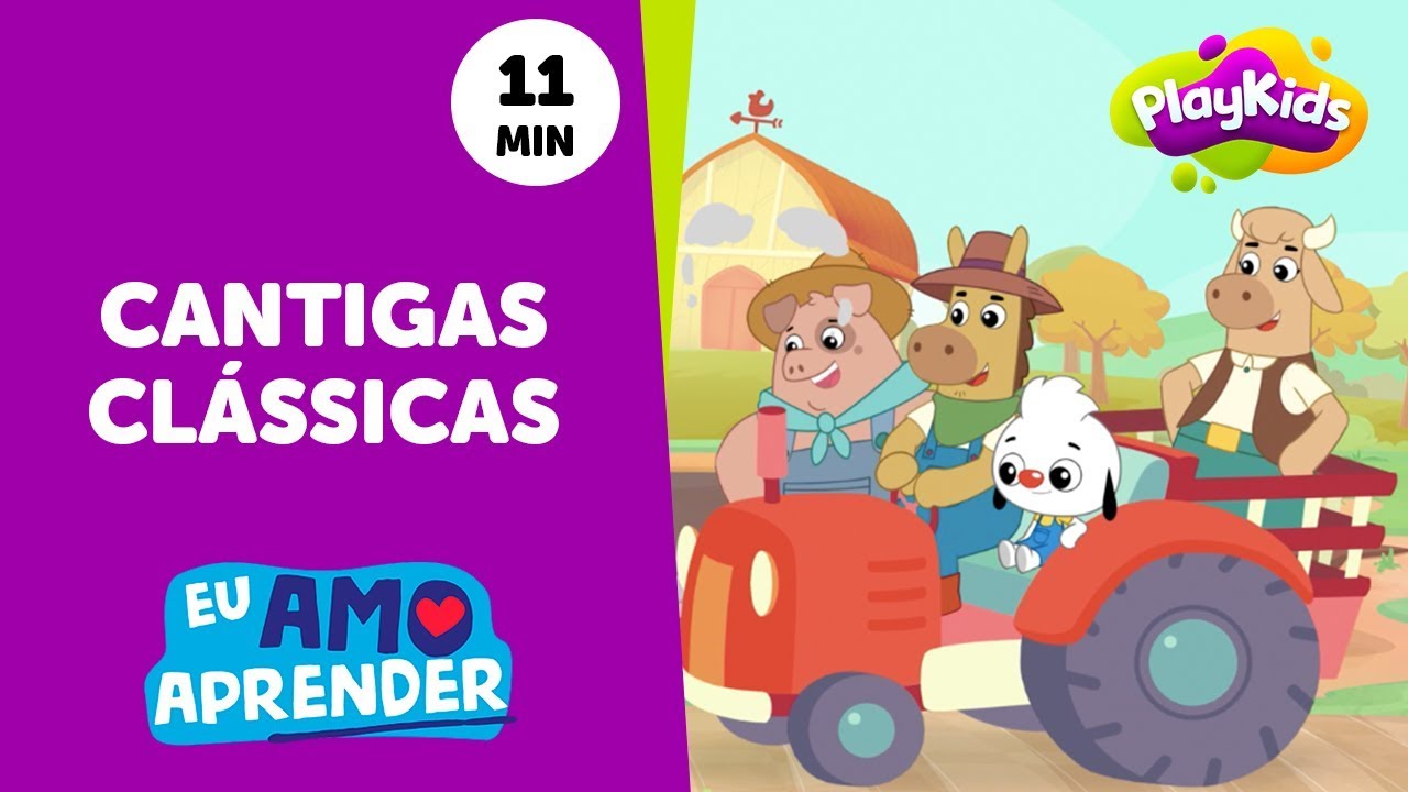 Vídeos Educativos com Cantigas Clássicas | Música para Crianças | PlayKids