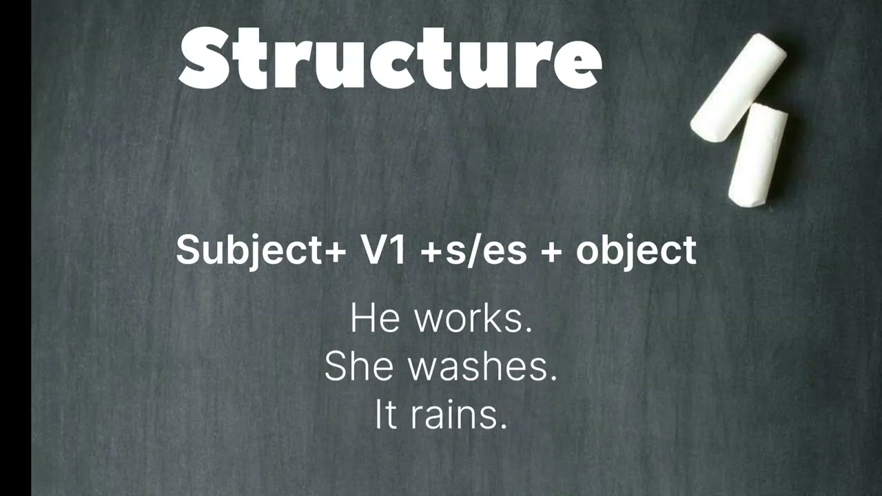 Present Simple Tense  Full understandable lesson 