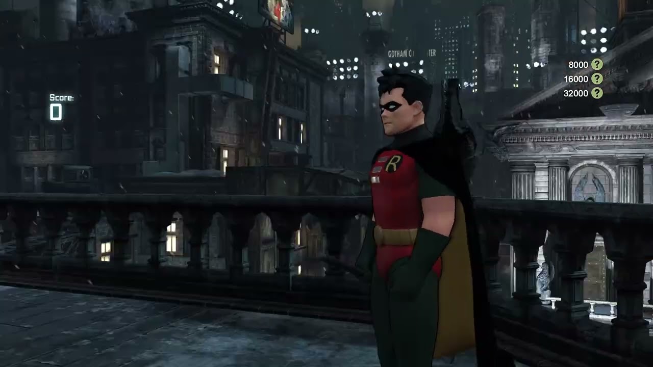 Batman Arkham City Part 24 100% Playthrough Robin Challenge Mode (XBOX Gameplay)